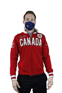 Team Canada Mask Sticker by USJ Escrime