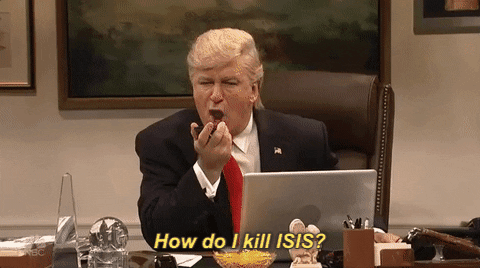 donald trump isis GIF by Saturday Night Live