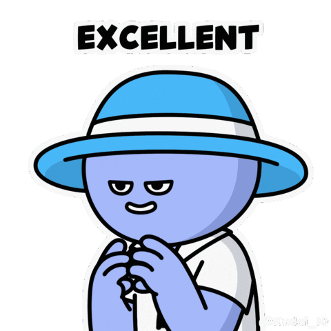 Happy Mr Burns Sticker by Kudai