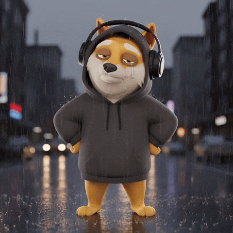 Sad Shiba Inu GIF by Doge Pound