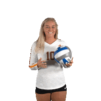 Volleyball Smiling Sticker by CyclonesTV