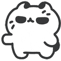 Cat Myaowl Sticker