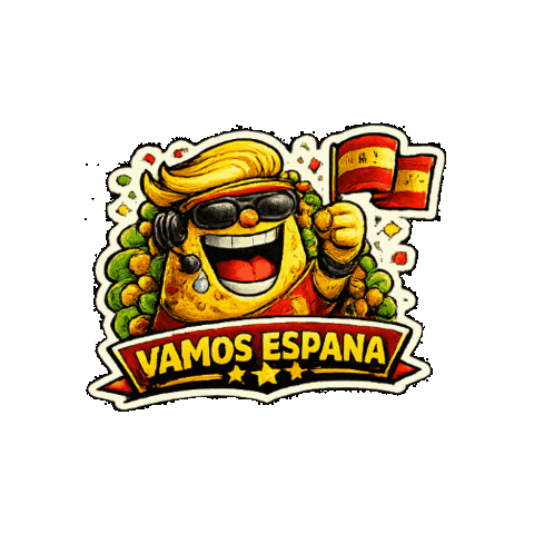 Vamos World Cup Sticker