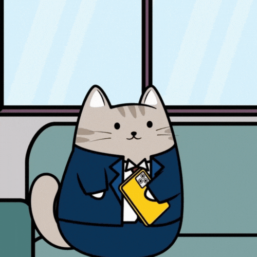 Warning Phone Call GIF by MESA My Emotional Support Animal