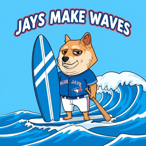 Blue Jays Illustration GIF by Doge Pound