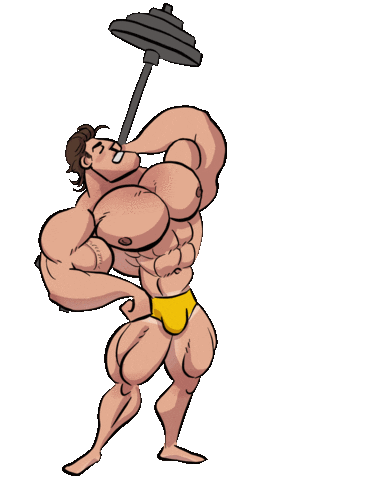 Muscle Beach Gym Sticker