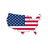 ljubavdesign travel usa flag america Sticker