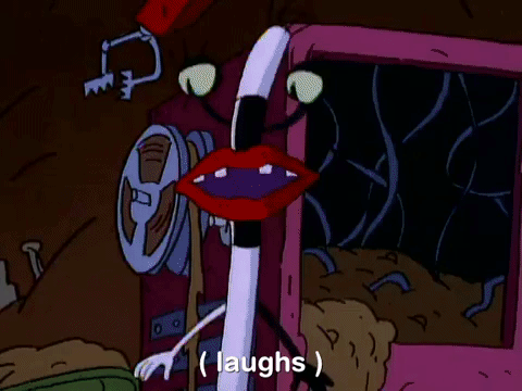 aaahh real monsters nicksplat GIF
