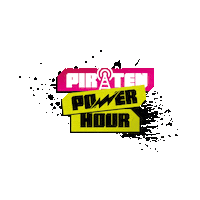 PiratenPowerHour poah etherpiraten geheime zender piraten power hour Sticker