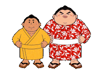 Japan Wrestler Sticker