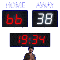 38 Away Sticker