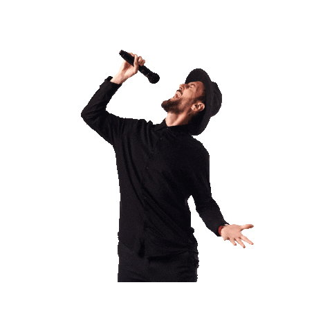 udrovidiu giphygifmaker singer studio voice Sticker