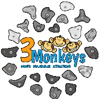 Bounce House 3 Monkeys Sticker by 3 Monkeys Inflatables
