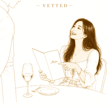 VETTEDorNot hungry dinner restaurant foodie GIF