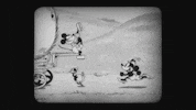 black and white animation GIF by Disney
