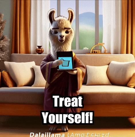 Technology Treat Yourself GIF by dalaillamazen