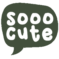 Forest Green Aww Sticker by theovercompany