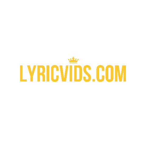 LyricVids lyric video lyric lyricvids Sticker