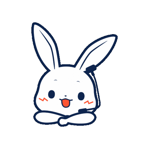 うさぎ Sticker by BEAUTY GARAGE