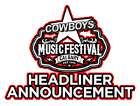 Calgary Stampede Sticker by Cowboys Music Festival