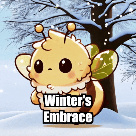 Winter Bee GIF by Beelightened