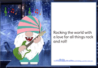 Rock Band Gnome GIF