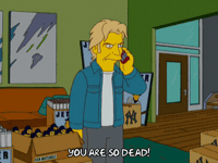 Angry Episode 2 GIF by The Simpsons