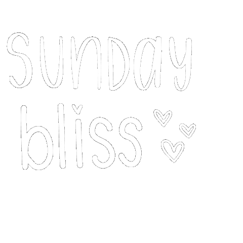 Sunday Calligraphy Sticker
