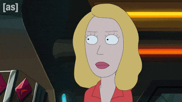 Looking Around Beth Smith GIF by Adult Swim