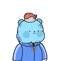 Nft Smoking Sticker by Kanpai Pandas