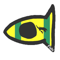 Puerto Rico Island Sticker by Fishi.World