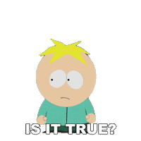 Is It True Butters Stotch Sticker by South Park