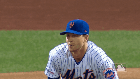 Nervous Ny Mets GIF by New York Mets