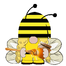 Bumble Bee Honey Sticker