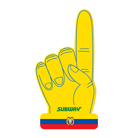 Football Ecuador Sticker by Subway Colombia
