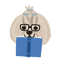 Dog Sticker by Ann of Facedit