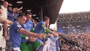celebration fans GIF by Portsmouth Football Club