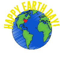 Happy Earth Day Sticker by Georgian Court University