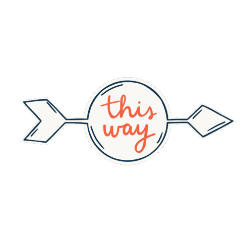 lansingcreative giphyupload arrow pointing this way Sticker