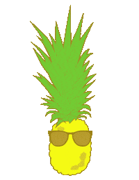 Summer Time Art Sticker