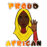 proud muslim Sticker by RS