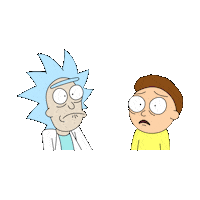 rick and morty television STICKER by imoji