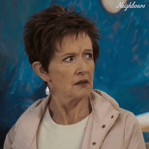 Susan Kennedy What GIF by Neighbours (Official TV Show account)