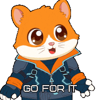 Lets Go Yes Sticker by Hamieverse