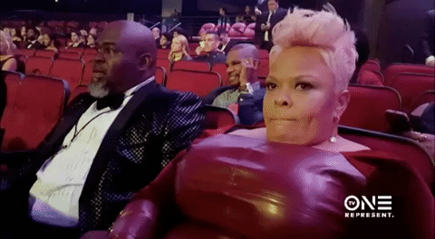 tamela mann surprise GIF by TV One