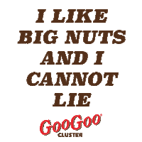 googoocluster chocolate nuts nashvilletn googoocluster Sticker