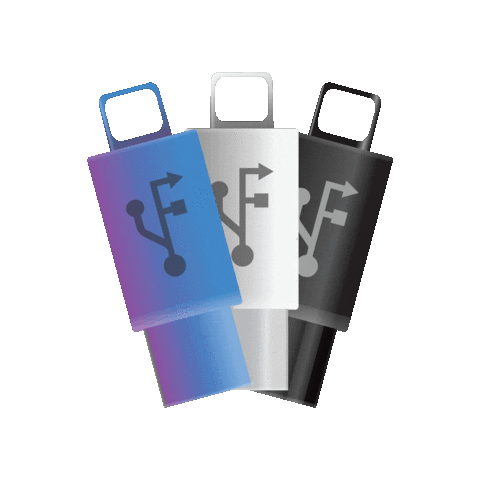 UntitledFolders giphygifmaker uf usb usbc Sticker