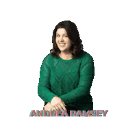 Andrea Ramsey Sticker by MusicSpoke