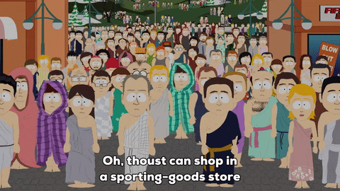 crowd trance GIF by South Park 