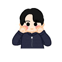 Jaewook Hello Sticker by yemsstudio
